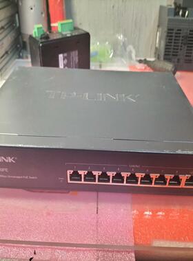 TP-LINK普联 TL-SF1009PE 9口百兆非网管P