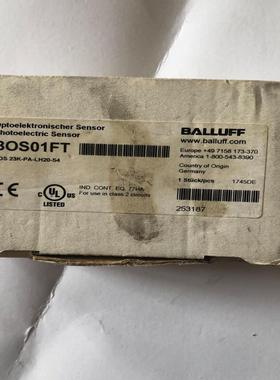 BALLUFF全新原装BOS01FT德国巴鲁夫BOS 23K