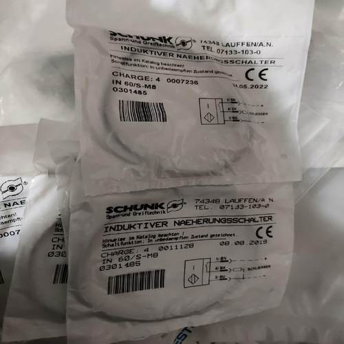 雄克 schunk IN60/S-M8 0301485 接近