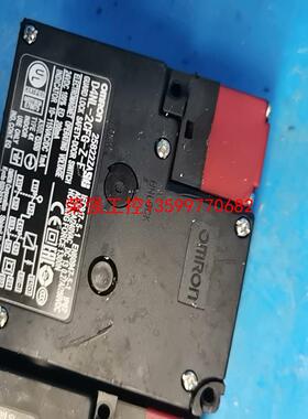 【荣强工控】欧姆龙安全门开关电磁锁 D4NL-2GFG-Z-F，二手拆机