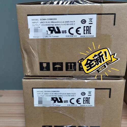 [德峰]ECMA-伺服电机C20602SSB2 W台达200