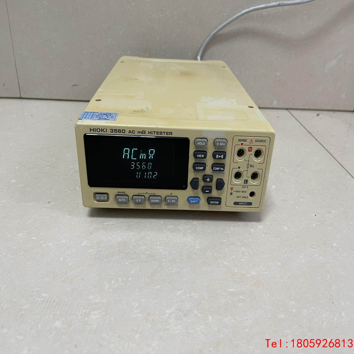 【非标价】日置HIOKI3560电池内阻测试仪，成色如图，开机 其它不