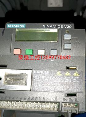 【荣强工控】西门子变频器V20 6SL3210-5BE21-5UV0