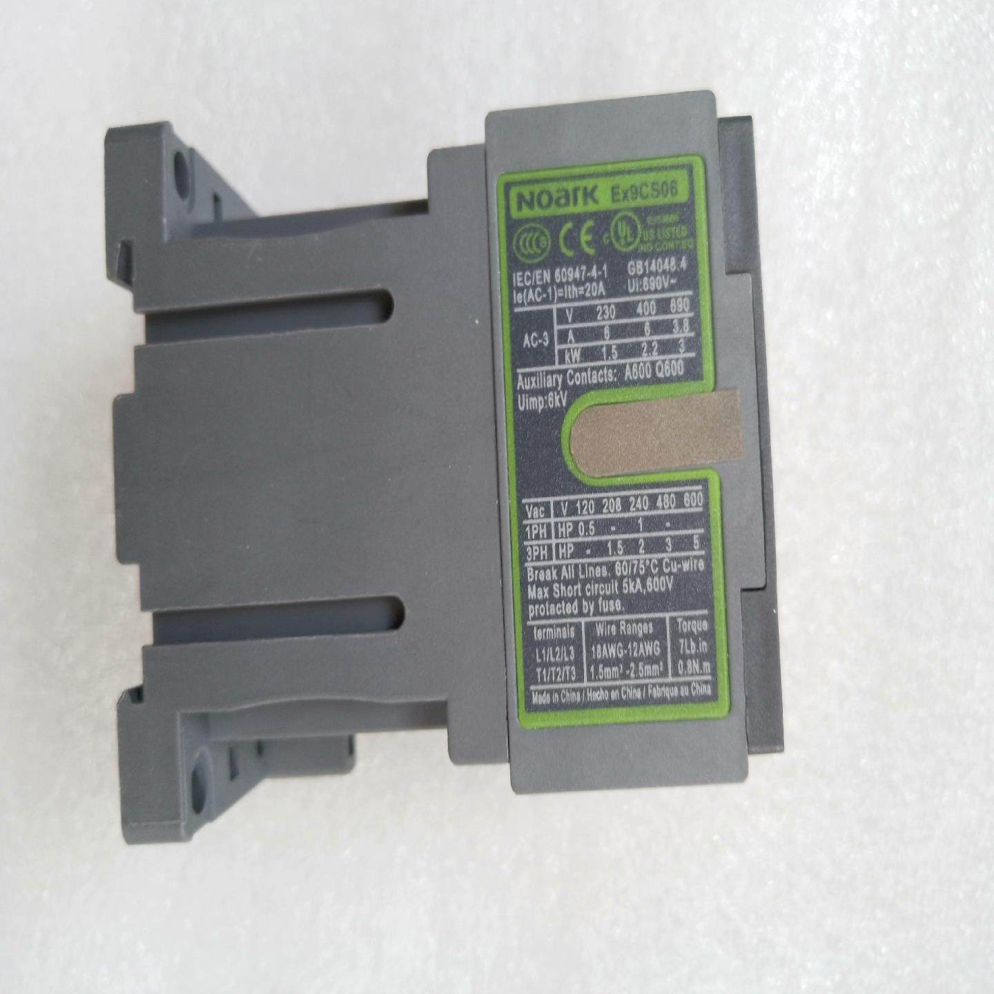 诺雅克/NOARK 直流接触器 EX9CS06D10  3P