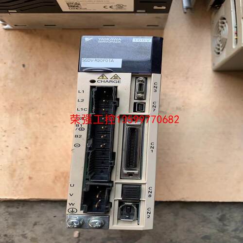 【荣强工控】安川驱动器，sgdv-r90F01A. 实物拍摄 拆机下来的