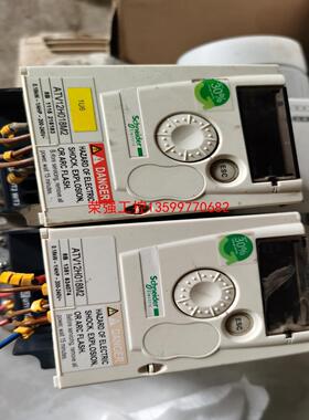 【荣强工控】二手拆机施耐德变频器ATV12H018M2实物图，0.18K