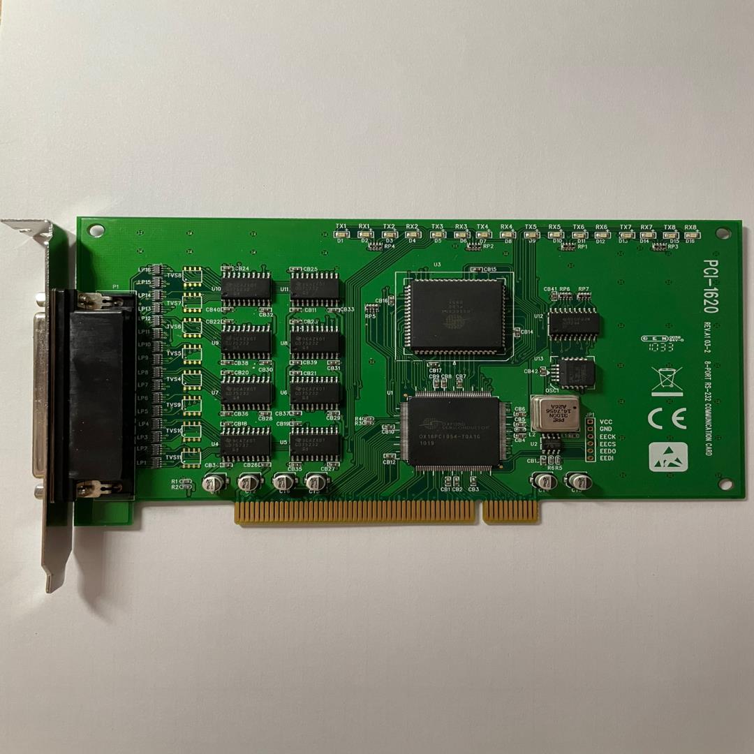研华 PCI-1620 REV.A1 8端口 RS-232