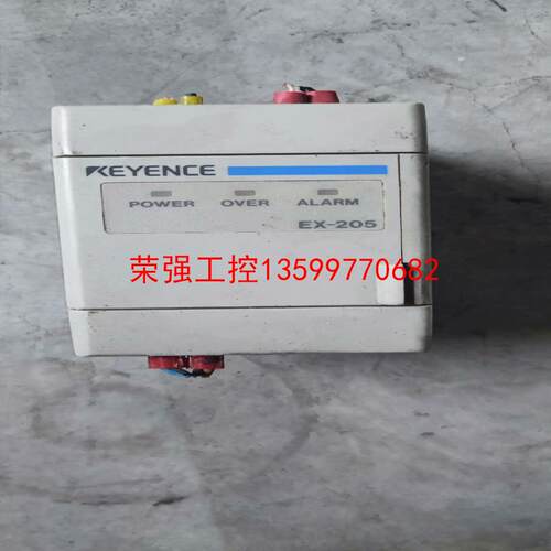 【荣强工控】拆机日本基恩士KEYENCE涡电流控制器EX-205
