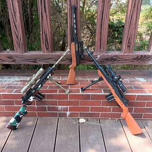 创利达电动鸟枪3号枪振动八音M14狙击步抢模型灯光声音儿童玩具枪