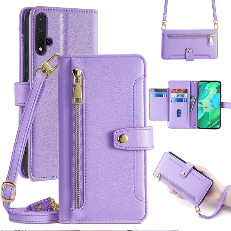 华为nova5/5pro斜挎翻盖手机壳