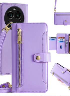 适用OPPOFindx6手机壳FIindx8pro斜挎X7ultra全包镜头findx5pro翻盖皮套x3防摔真皮x2背带挂绳x8s+钱包式插卡