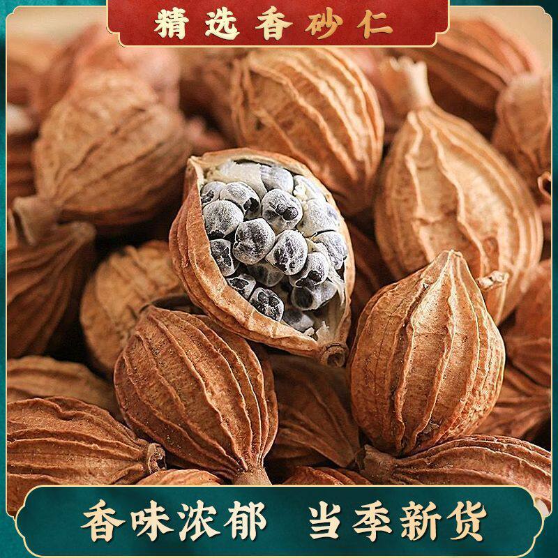 砂仁香料无硫香砂仁正宗去腥家用中药商用火锅干货底料卤料调味料