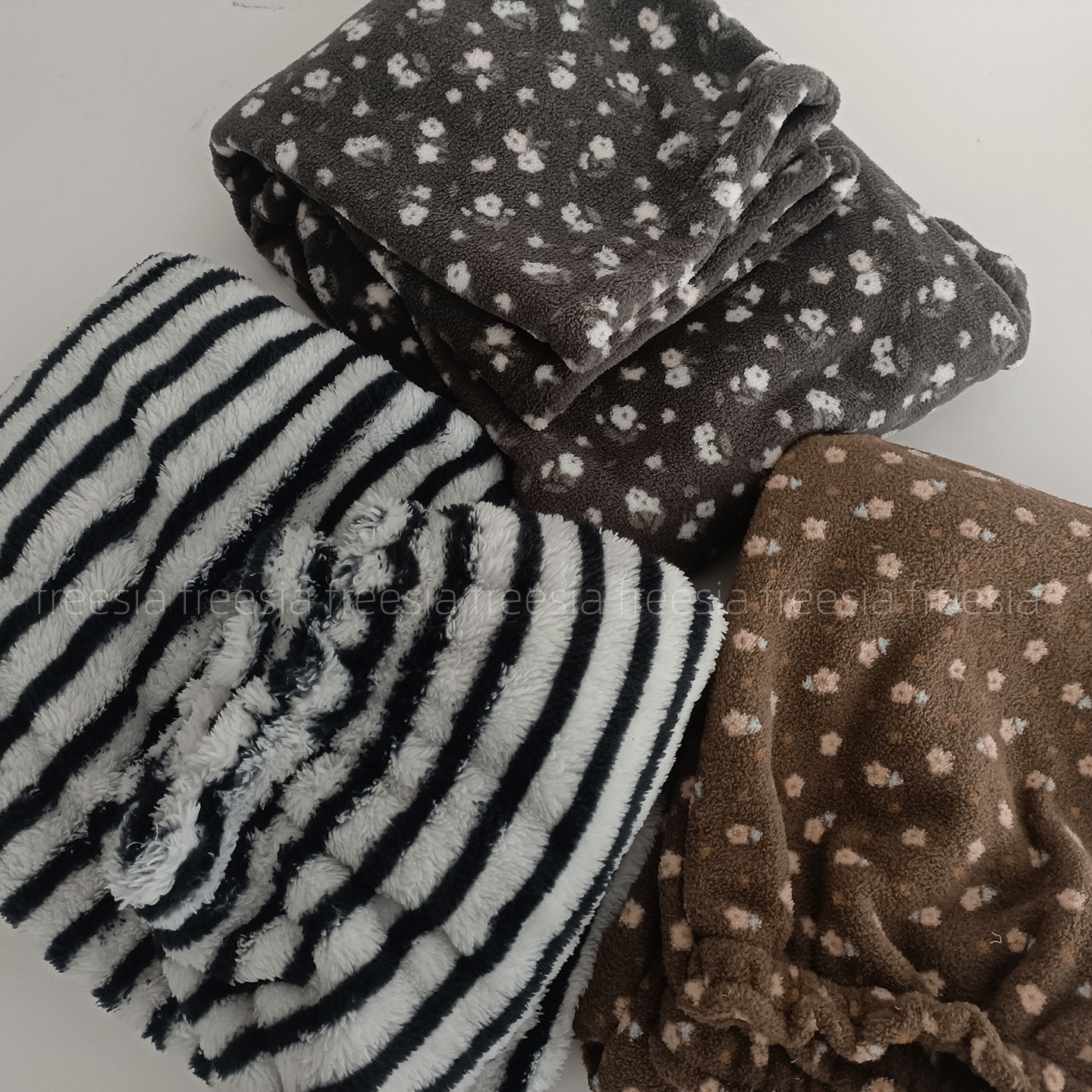 25新款小碎花糯米裤条纹绒睡裤