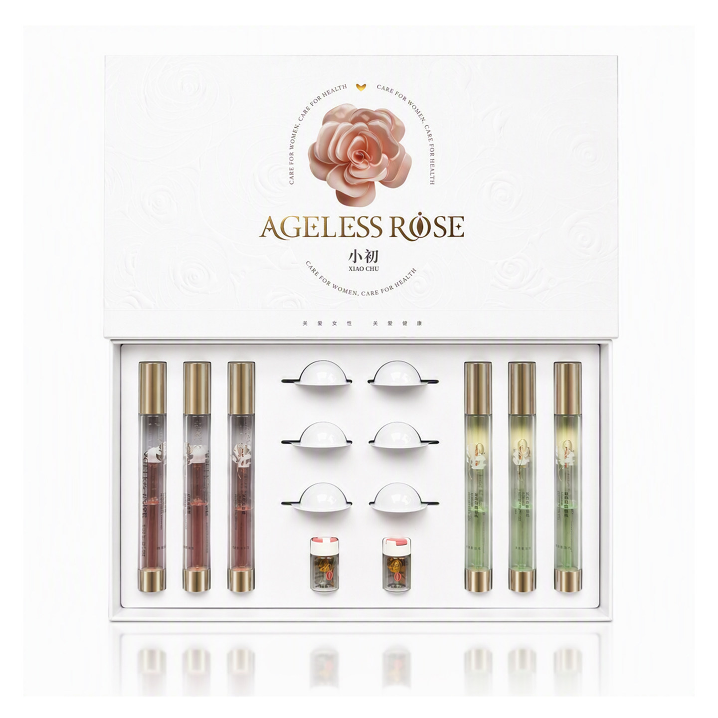 小初小金豆一粒紧AGELESS ROSE微商同款女性黏膜抑菌凝胶小瑾刮码