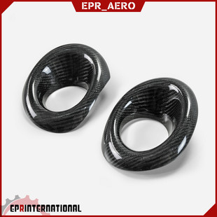 FK7 雾灯罩 碳纤维改装 雾灯圈替换 SIG款 适用于两厢思域Civic