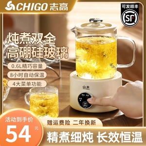 志高办公室小型养生壶煮茶炉茶壶