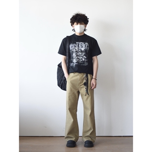 凉爽索罗娜250克头像印花T恤短袖 夏季 HFB 男BN02 小个子特制款