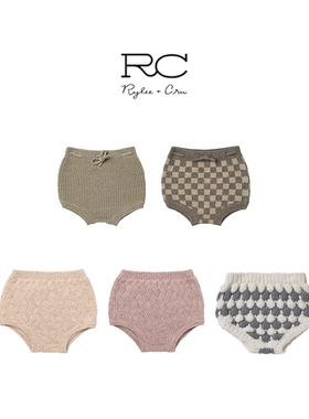 RyleeCru童装婴童男女宝宝毛线针织短裤包屁短裤合集RC
