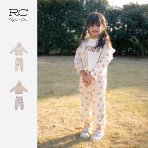 RyleeCru儿童防晒衣女童长袖防晒衣碎花衣甜美可爱24夏上新