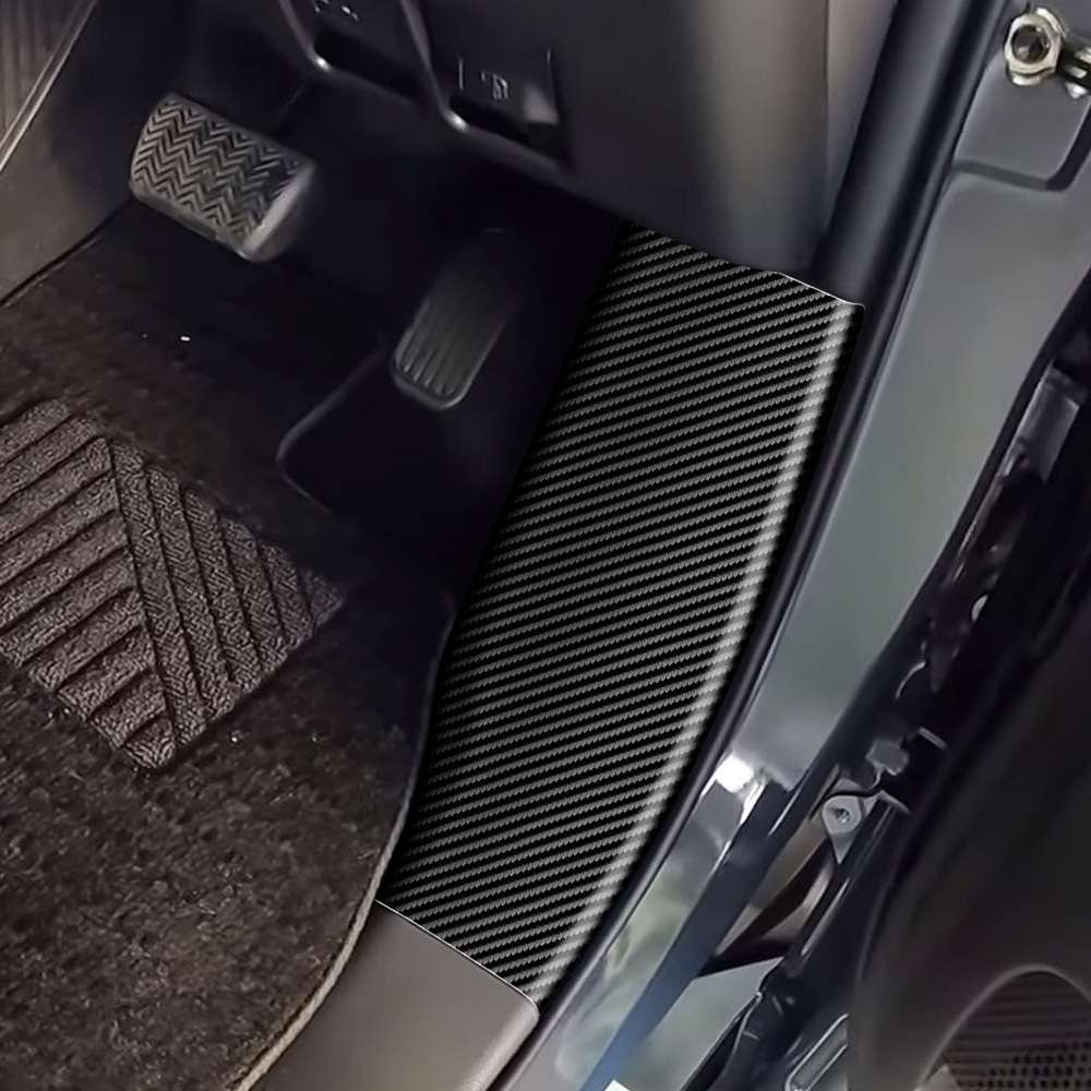 适用于22款丰田VOXY/NOAH 90系休息踏板侧面防踢皮革内饰右驾