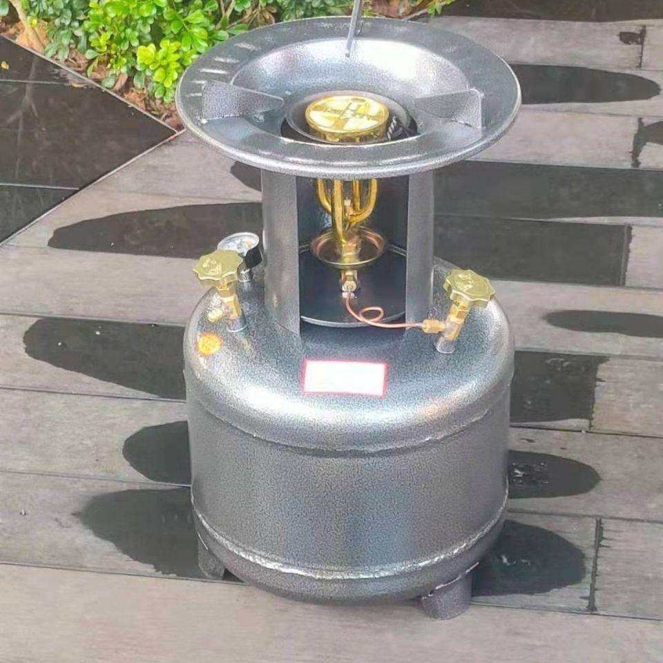 一体式柴油防风便携式户外家用车载炉具野营猛火取暖省油卡式森升