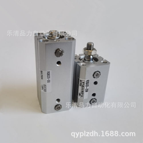 带气缓冲的薄型气缸RQB/RDQB20/25-15-20-25-30-35-40-45-50/M-75