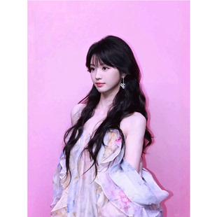 田曦薇同款连衣裙晚宴聚会深V领仙女裙国风礼服裙