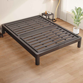 铁艺床双人床1.5单人家用1.8米加粗加厚出租屋经济型排骨架铁架床