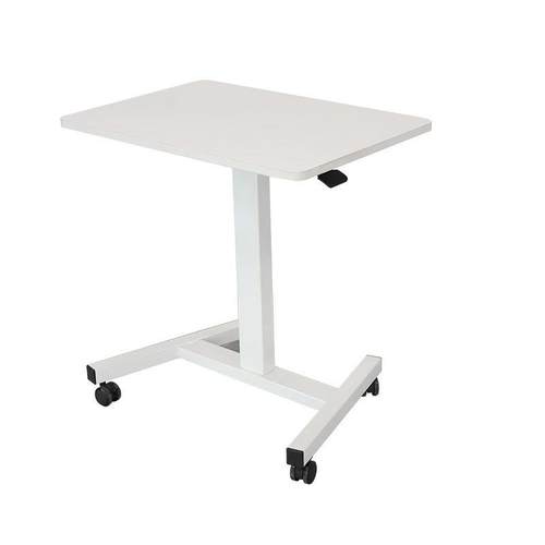 气动升降桌站立式移动工作台可翻转学习升降电脑桌休闲咖啡桌定制