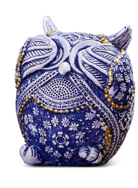 猫鹰树脂工艺品摆头件欧MTY-001摆式风格时创意家居轻奢尚件礼品