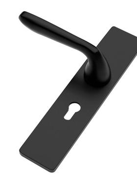 BBAG卧室锁家用通用型门锁锁芯免可改门孔房间门把手调门锁具换锁