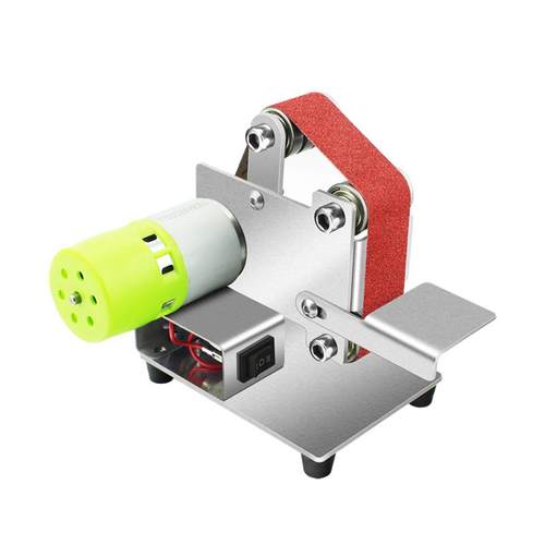 微型多功能小型迷你电动砂带机抛光机木工打磨磨刀