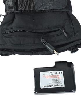 充4电保加热骑RB06行手套冬天暖男士防寒防水.户5V电池外运动滑雪