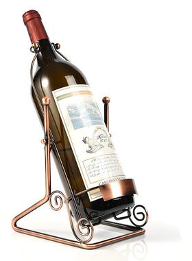 酒简1121易5升红瓶酒架式3升酒架铁艺酒架葡萄架3欧L5L