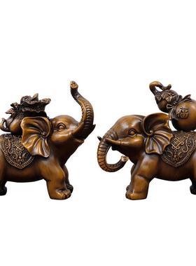 中财福对象摆件酒7236柜客厅家式业居饰装品店铺开礼品树脂工艺品