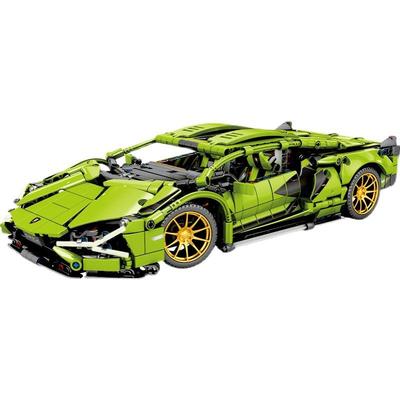 跑兼容乐高兰积尼42115遥控绿牛车博赛车度成年高难283拼装积木玩