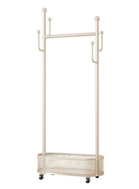 衣706架落地卧室轮挂架衣架可移动带家用客厅阳台轻网奢晾衣红衣