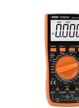 VC98018A+/VC9802A+/VC980/4A+/VC95A+/9V0C808+高精度万用表