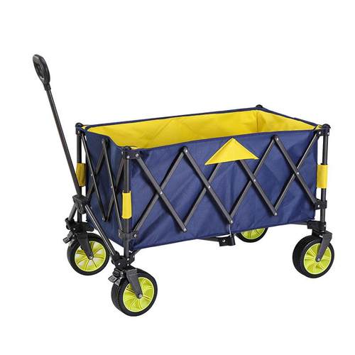 聚拢款露营推车可折叠营地车摆摊小推车户外手拉车野餐小推车遛娃