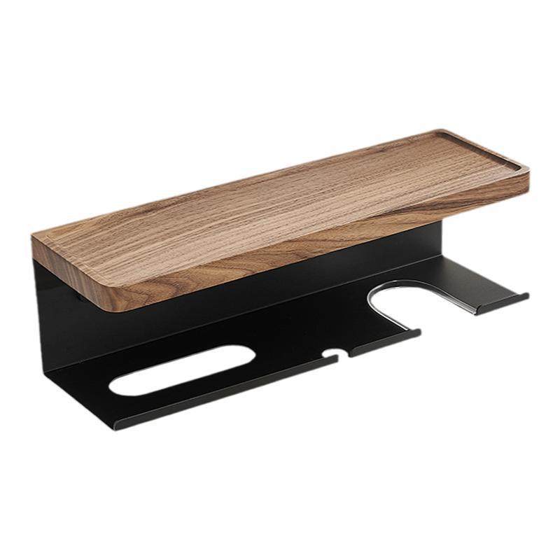 轻奢风吹收胡桃木吹风机置物卫架免打孔胡桃木电吹风纳挂架生间洗,家庭/个人清洁工具,吹风机置物架,淘宝优惠券,粉丝福利购,淘宝优惠卷