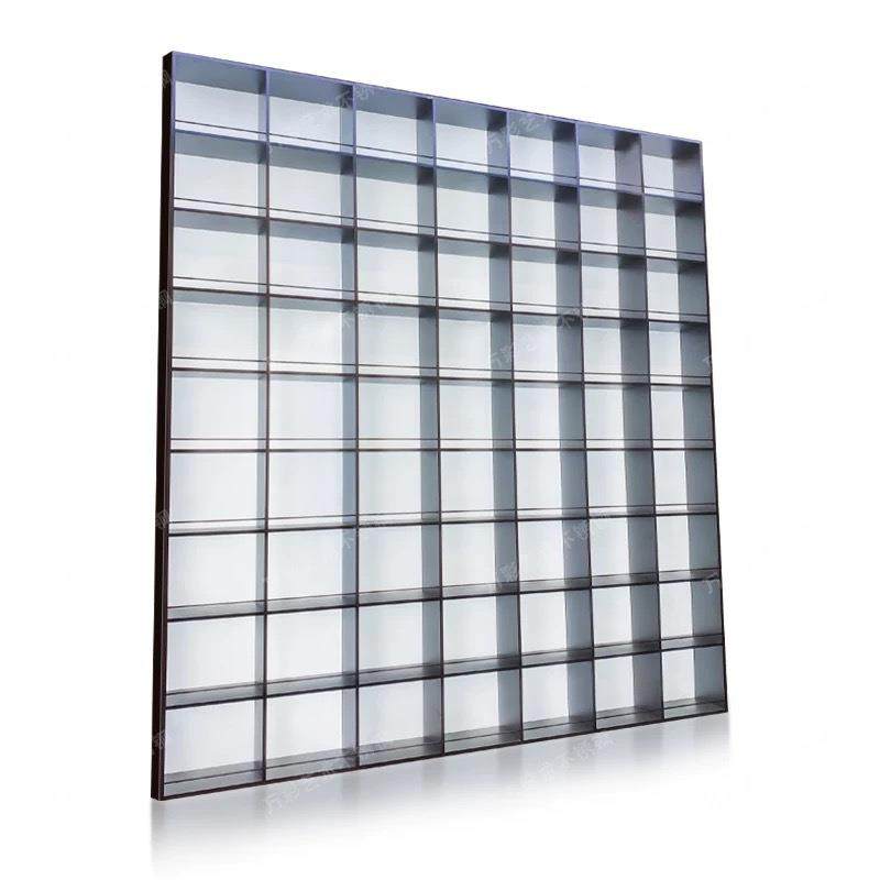 亚克力发酒光背板不锈钢金属展示柜柜酒格红架ZX0731-1房钢板酒柜,收纳整理,书桌收纳置物架,淘宝优惠券,粉丝福利购,淘宝优惠卷