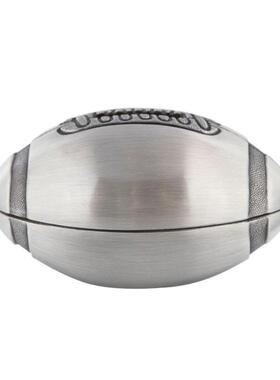 创意欧522P式橄榄球存钱罐艺小孩硬币蓄储罐金属工儿品童礼品