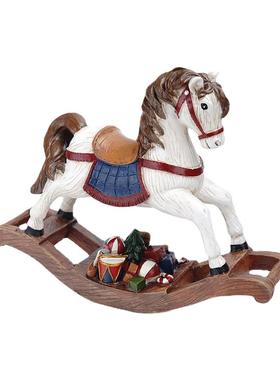 圣诞木RDW112-m马树饰脂工艺圣诞树家居房间卧室欧式装品仿真动物