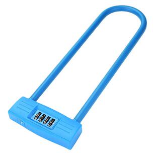 加长U型玻璃门密码锁商铺玻璃门U型锁推拉门店铺门大门密码挂锁