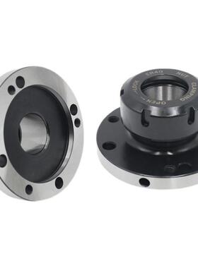 夹头座E55铣R253240迷你兰盘夹头直孔夹法座头可代替卡盘