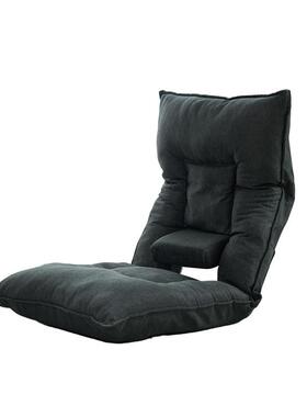 折叠沙护发发懒人沙榻榻体米飘窗日式地上靠背腰一床上1026靠背椅