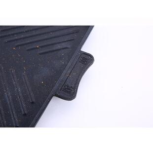 麦饭铝石合金厂烤盘方形烤肉烧烤220盘便携烤户外烧煎锅出价