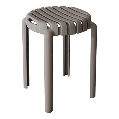 塑料凳子厚加可叠放家用现代简约北欧创意餐凳桌高板椅VIH凳餐椅