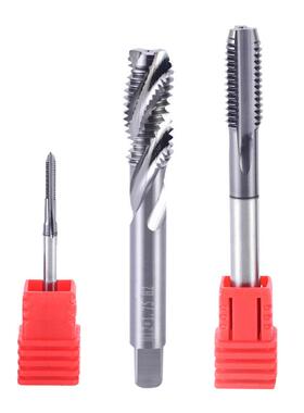 整体硬质金螺旋丝攻钨钢超8硬机用丝锥m2345钨钢丝锥1012合14616