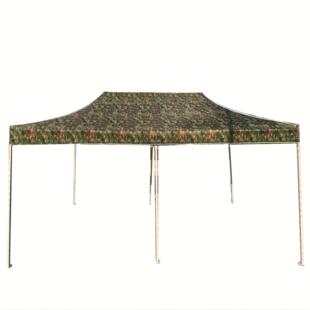 围星布空21式户外遮阳遮雨棚三面四棚角帐篷面折YCY叠雨棚防雨加